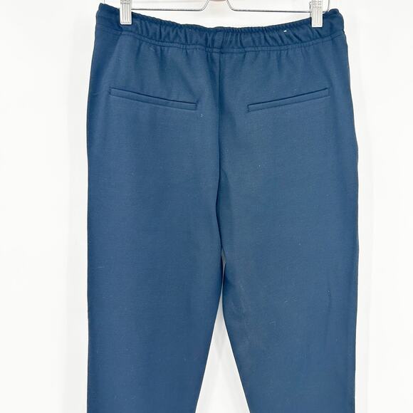 Zara Womens Casual Lounge Work Knit Career Cuffed Hem‎ Sweat Pants Size M Navy - Picture 6 of 9
